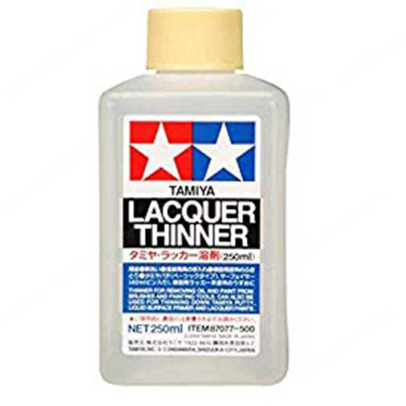 Tamiya Lacquer Thinner - 250ml 87077 RC Model Shop Direct